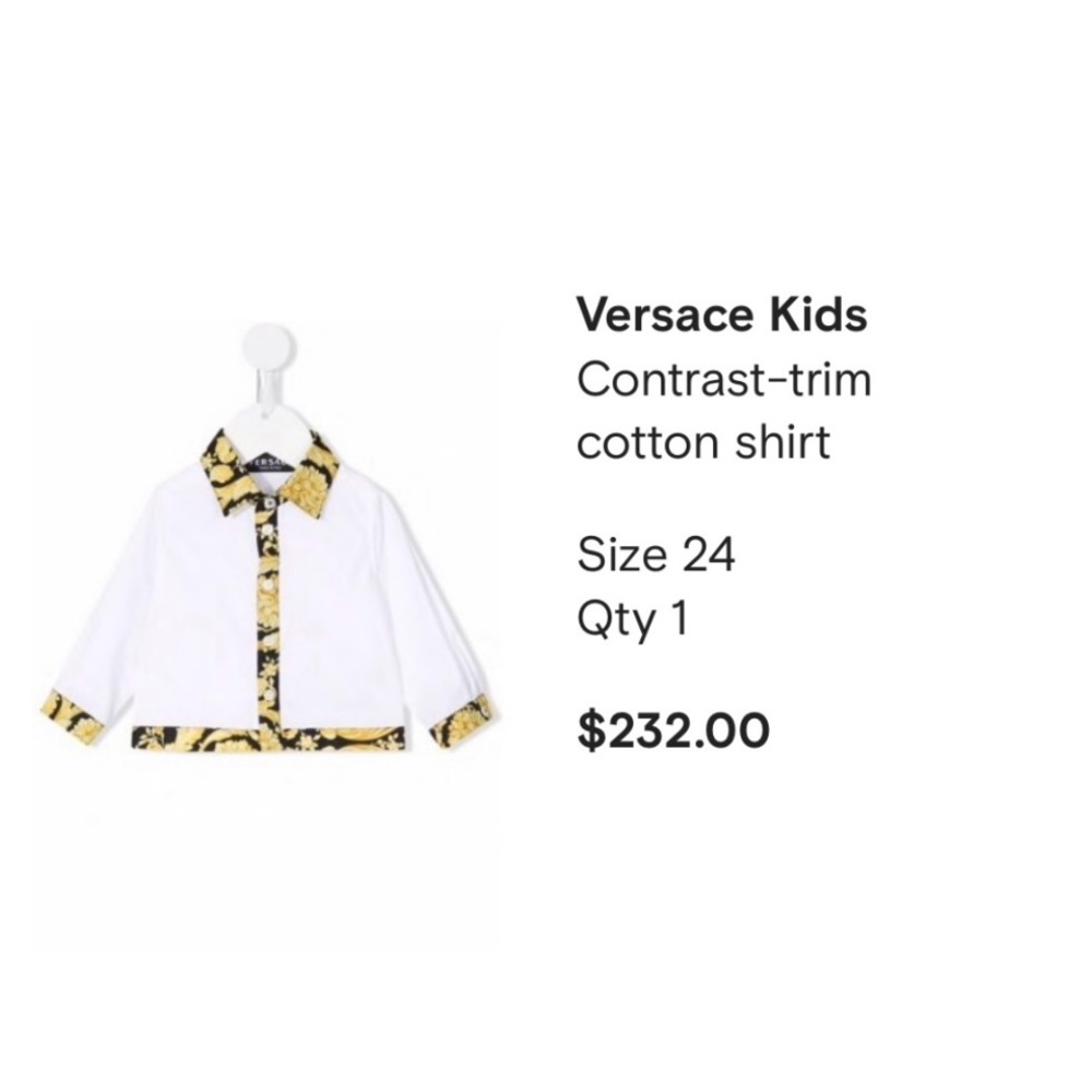 Versace toddler